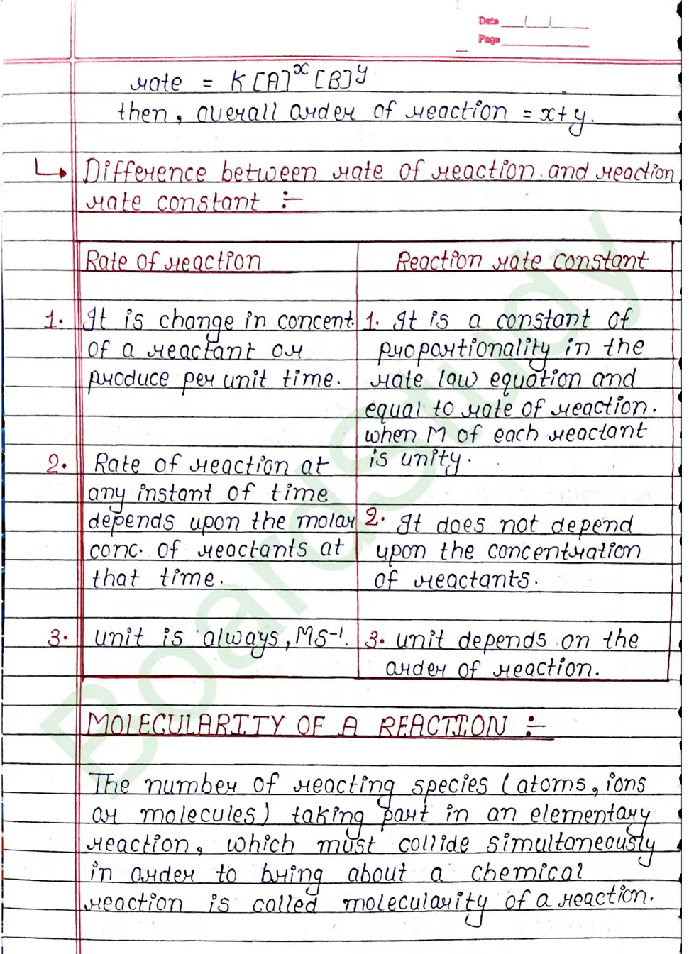Chemical Kinetics Class 12 Notes (Handwritten PDF Notes) 6 3. Chemical kinetics_page-0006