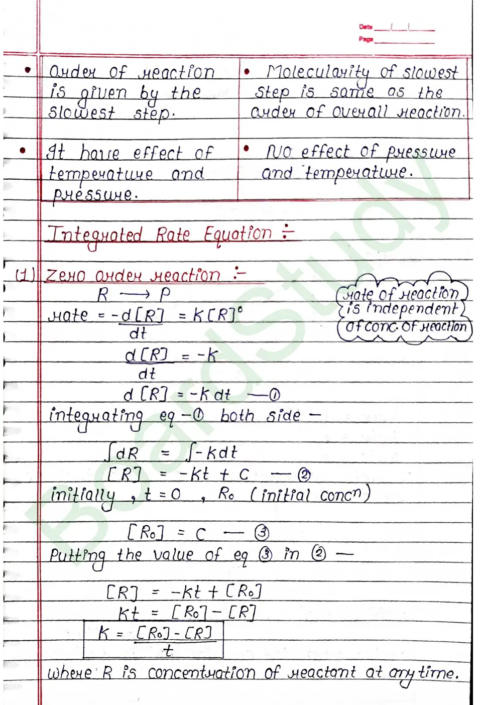 Chemical Kinetics Class 12 Notes (Handwritten PDF Notes) 9 3. Chemical kineticacs_page-0009