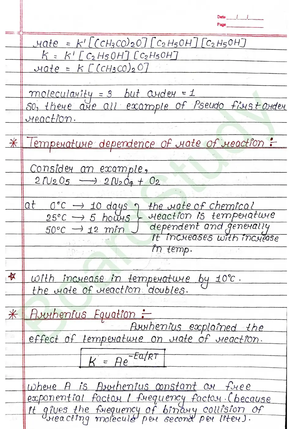 Chemical Kinetics Class 12 Notes (Handwritten PDF Notes) 16 3. Chemical kinetics_page-0016