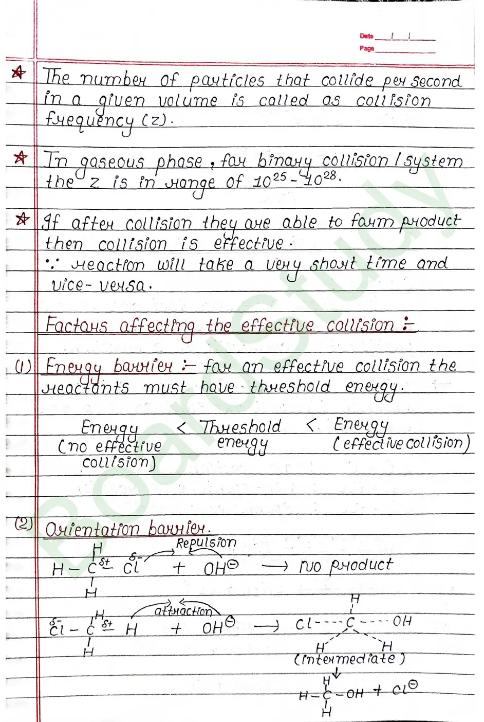 Chemical Kinetics Class 12 Notes (Handwritten PDF Notes) 20 3. Chemical kinetics_page-0020