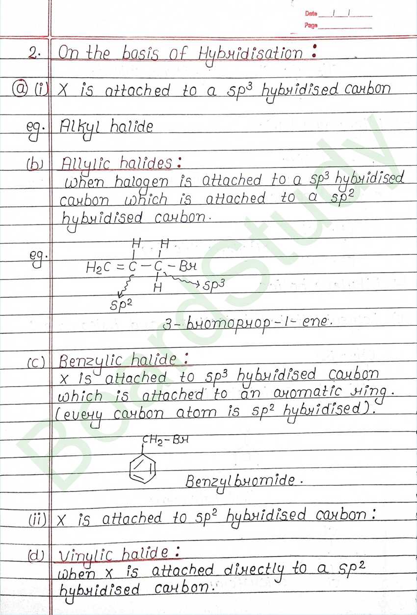 Haloalkanes and Haloarenes Class 12 Notes (Handwritten PDF Notes) 3 6. Haloalkanes and Haloarenes_page-0003