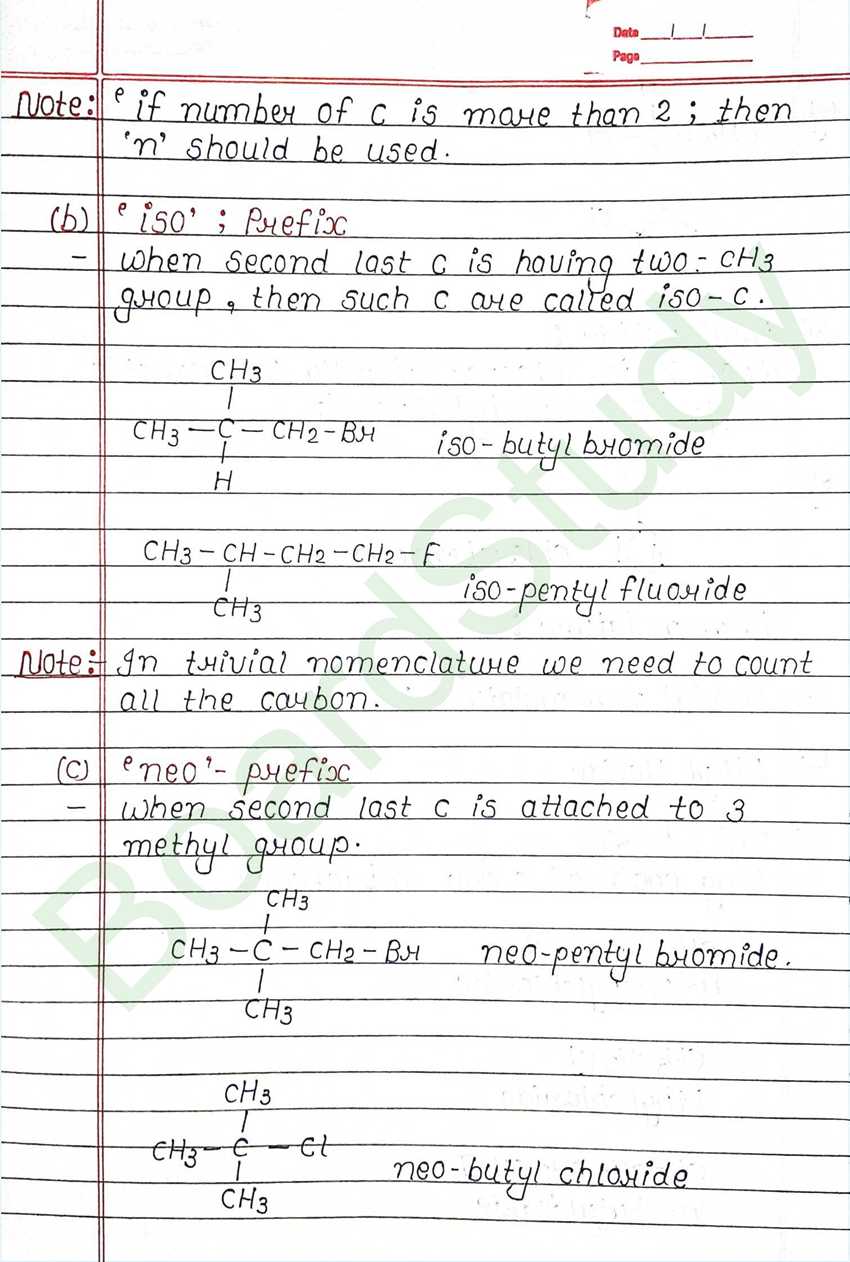 Haloalkanes and Haloarenes Class 12 Notes (Handwritten PDF Notes) 5 6. Haloalkanes and Haloarenes_page-0005