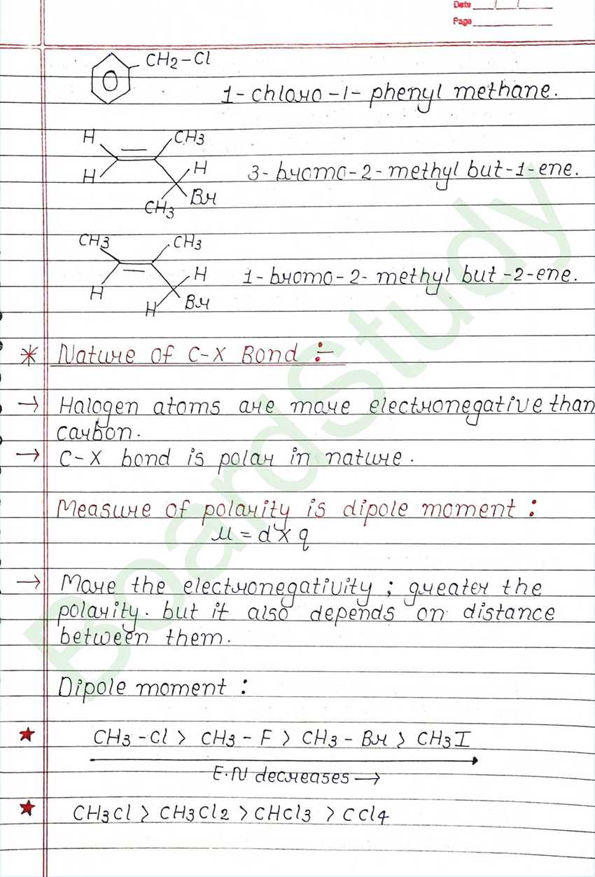 Haloalkanes and Haloarenes Class 12 Notes (Handwritten PDF Notes) 8 6. Haloalkanes and Haloarenes_page-0008
