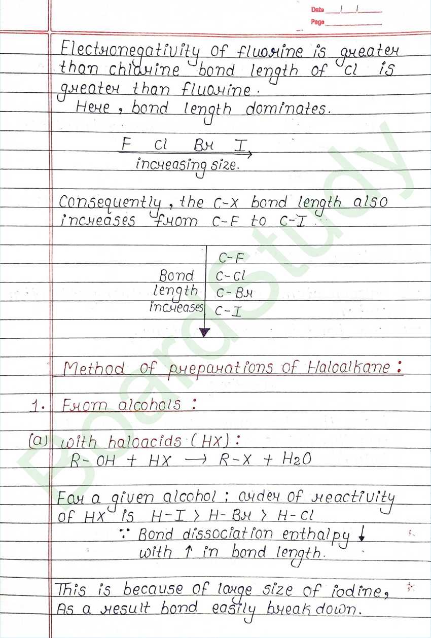 Haloalkanes and Haloarenes Class 12 Notes (Handwritten PDF Notes) 9 6. Haloalkanes and Haloarenes_page-0009