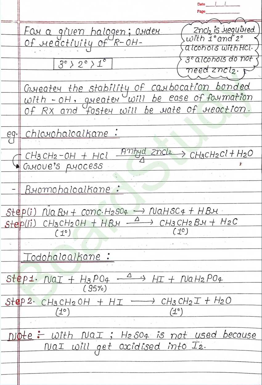 Haloalkanes and Haloarenes Class 12 Notes (Handwritten PDF Notes) 10 6. Haloalkanes and Haloarenes_page-0010