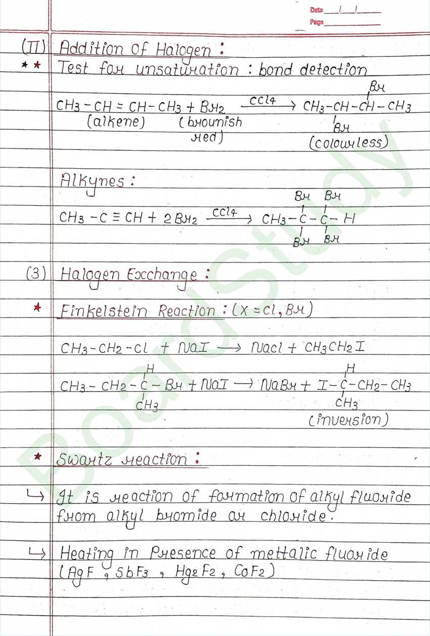 Haloalkanes and Haloarenes Class 12 Notes (Handwritten PDF Notes) 13 6. Haloalkanes and Haloarenes_page-0013