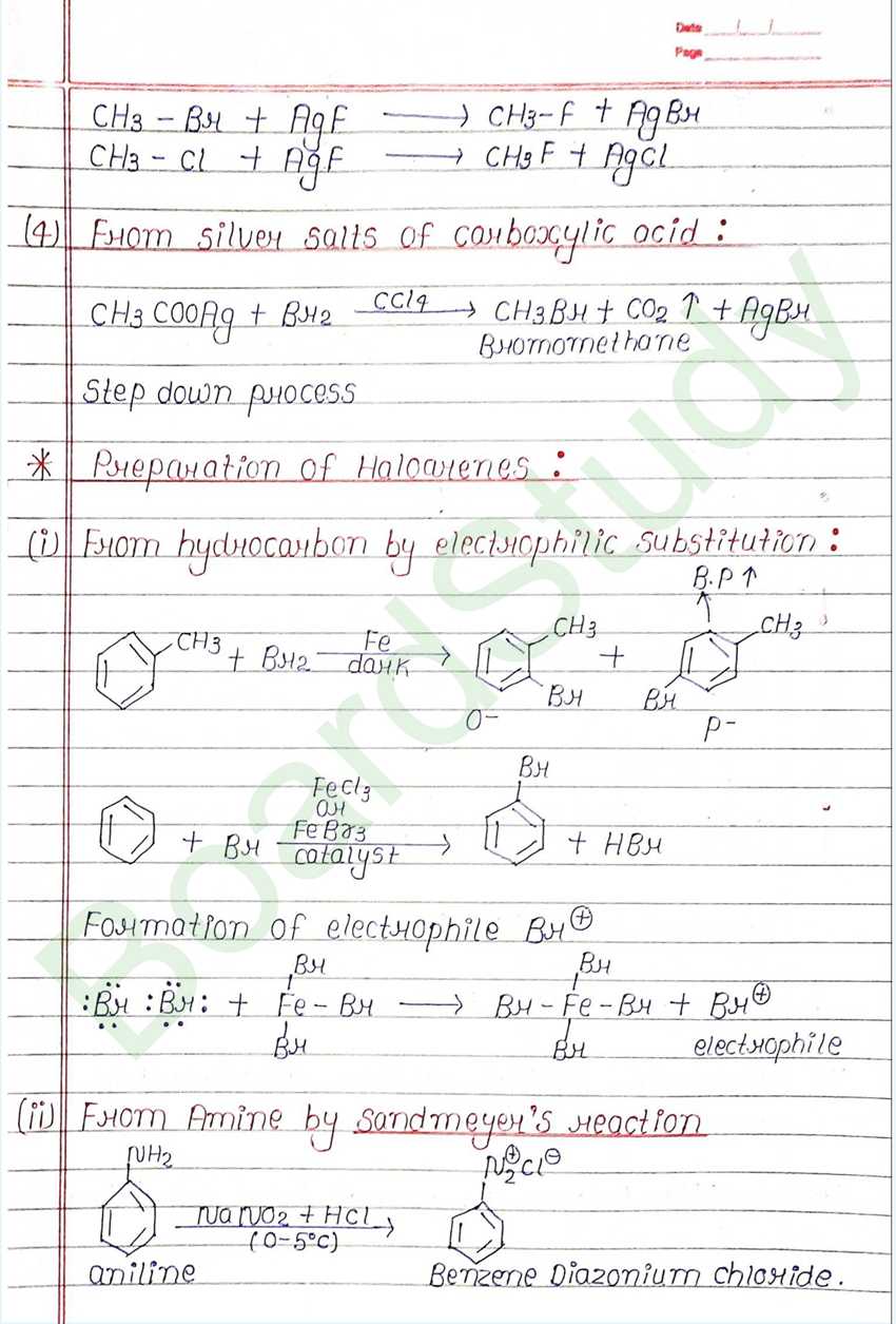 Haloalkanes and Haloarenes Class 12 Notes (Handwritten PDF Notes) 14 6. Haloalkanes and Haloarenes_page-0014