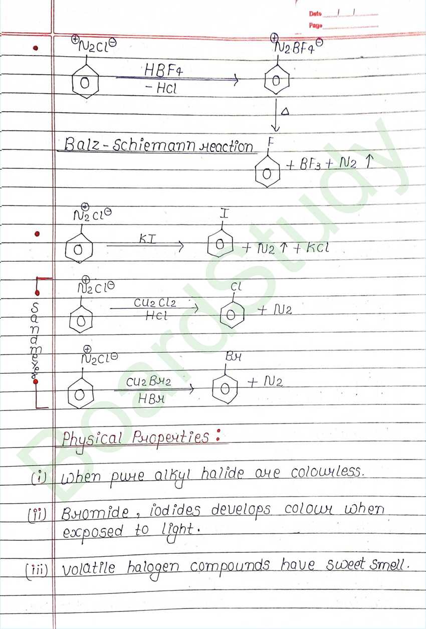 Haloalkanes and Haloarenes Class 12 Notes (Handwritten PDF Notes) 15 6. Haloalkanes and Haloarenes_page-0015