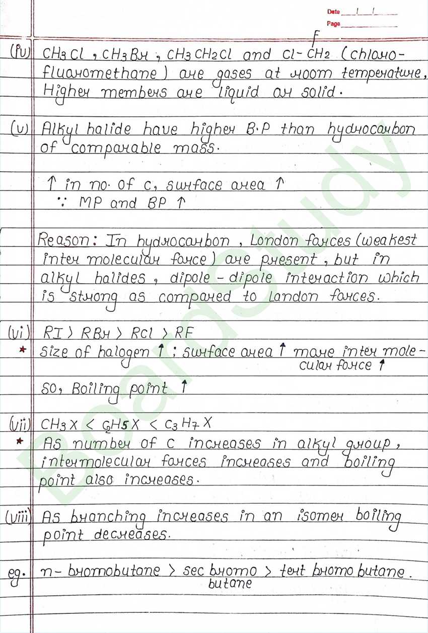 Haloalkanes and Haloarenes Class 12 Notes (Handwritten PDF Notes) 16 6. Haloalkanes and Haloarenes_page-0016