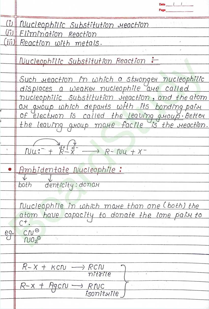 Haloalkanes and Haloarenes Class 12 Notes (Handwritten PDF Notes) 18 6. Haloalkanes and Haloarenes_page-0018