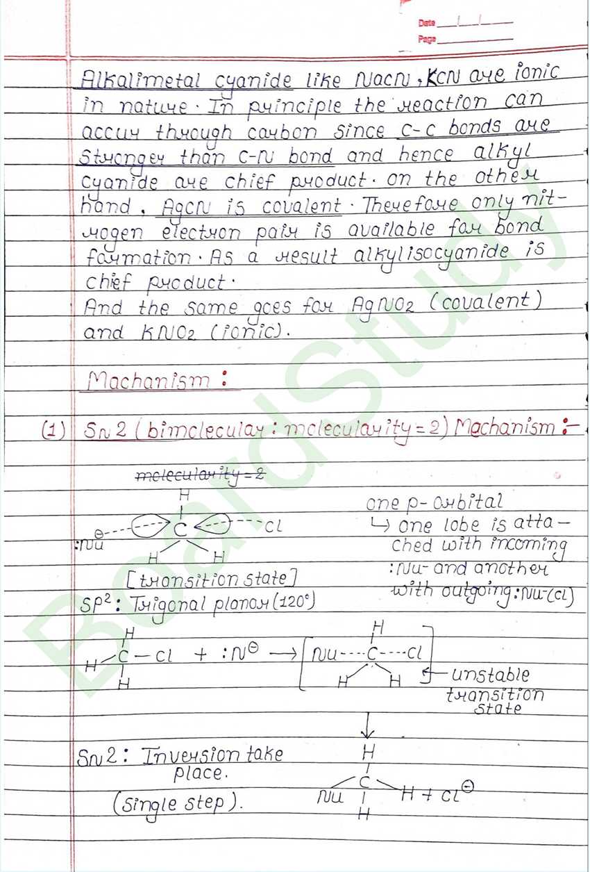 Haloalkanes and Haloarenes Class 12 Notes (Handwritten PDF Notes) 19 6. Haloalkanes and Haloarenes_page-0019