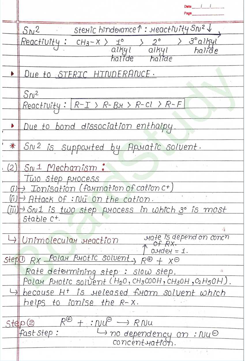 Haloalkanes and Haloarenes Class 12 Notes (Handwritten PDF Notes) 20 6. Haloalkanes and Haloarenes_page-0020