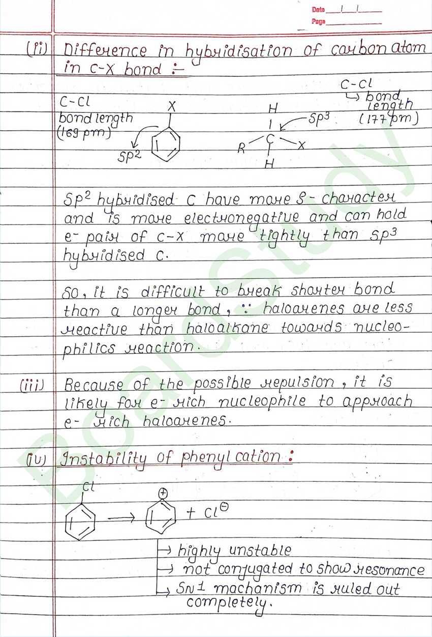 Haloalkanes and Haloarenes Class 12 Notes (Handwritten PDF Notes) 31 6. Haloalkanes and Haloarenes_page-0031