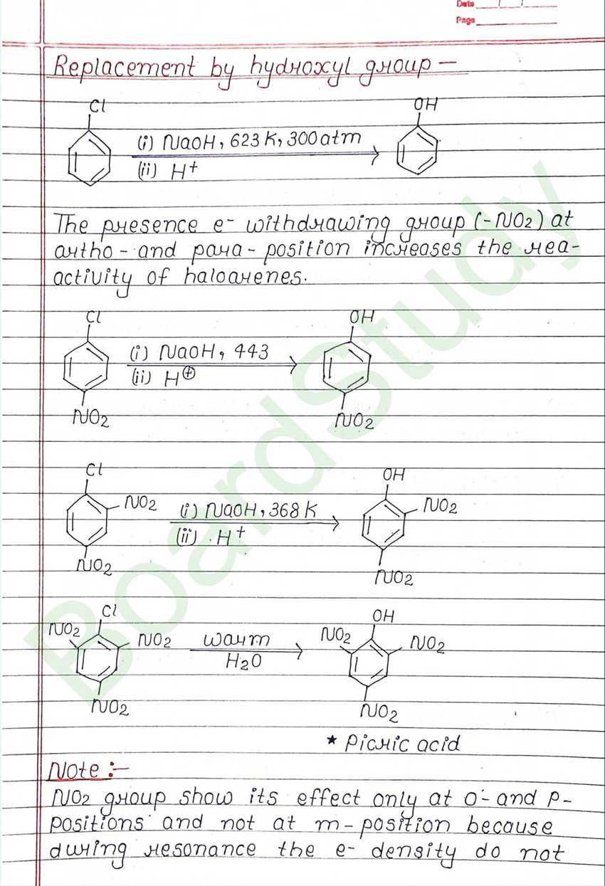 Haloalkanes and Haloarenes Class 12 Notes (Handwritten PDF Notes) 32 6. Haloalkanes and Haloarenes_page-0032