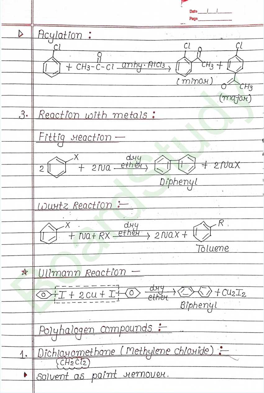Haloalkanes and Haloarenes Class 12 Notes (Handwritten PDF Notes) 35 6. Haloalkanes and Haloarenes_page-0035
