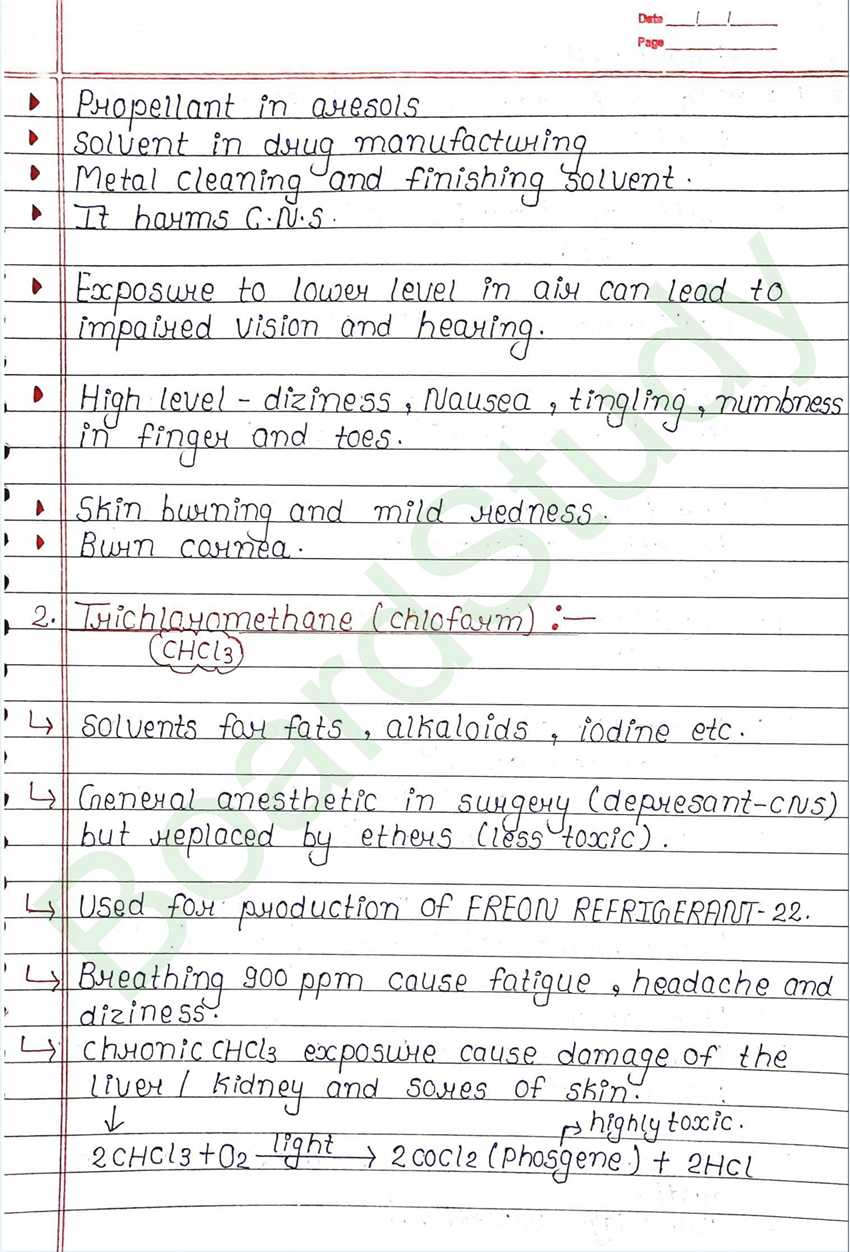 Haloalkanes and Haloarenes Class 12 Notes (Handwritten PDF Notes) 36 6. Haloalkanes and Haloarenes_page-0036