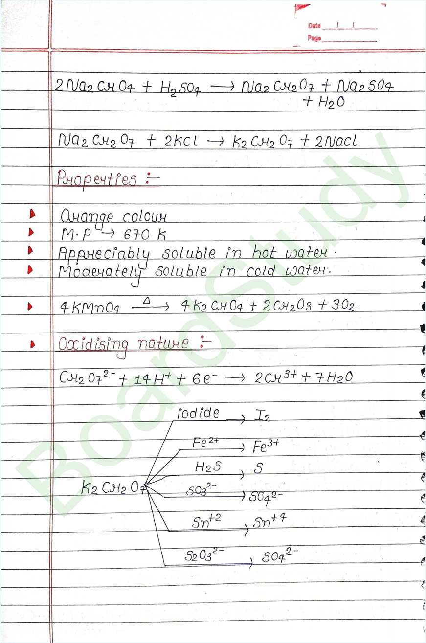 The d and f block elements class 12 notes - Chemistry Chapter 4 notes (Handwritten Notes) 31 4. The d-and f-Block Elements_page-0031