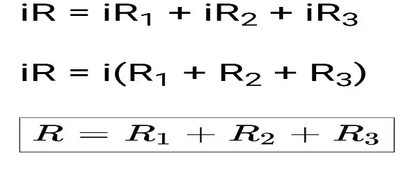 Physics Class 12 Chapter 3 Notes in Hindi (विद्युत धारा) 6 series combination of resistance