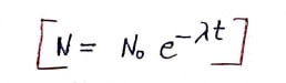 Class 12 Physics Chapter 13 Notes in Hindi नाभिक 21 रेडियोएक्टिव क्षयता का नियम
