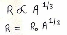 Class 12 Physics Chapter 13 Notes in Hindi नाभिक 3 nucleus size