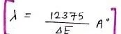 Class 12 Physics Chapter 12 Notes in Hindi 7 wavelength formula 2