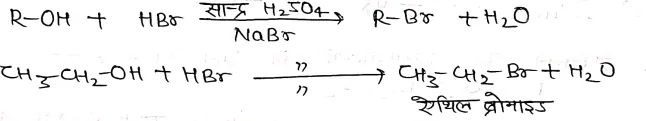 Class 12 Chemistry Chapter 10 Notes in Hindi । हैलोएल्केन और हैलोएरीन नोट्स 6 ऐल्किल ब्रोमाइड