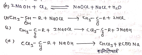 Class 12 Chemistry Chapter 10 Notes in Hindi । हैलोएल्केन और हैलोएरीन नोट्स 39 सोडियम हाइपो क्लोराइट