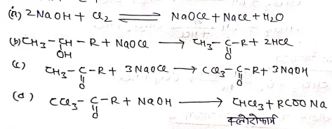 Class 12 Chemistry Chapter 10 Notes in Hindi । हैलोएल्केन और हैलोएरीन नोट्स 39 सोडियम हाइपो क्लोराइट