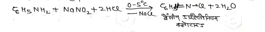 Class 12 Chemistry Chapter 10 Notes in Hindi । हैलोएल्केन और हैलोएरीन नोट्स 66 बेंजीन डाइरेजोनियम