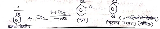 Class 12 Chemistry Chapter 10 Notes in Hindi । हैलोएल्केन और हैलोएरीन नोट्स 74 हैलोजनीकरण