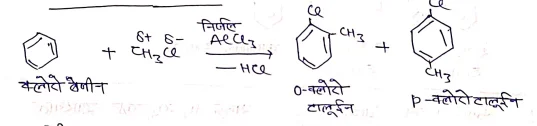 Class 12 Chemistry Chapter 10 Notes in Hindi । हैलोएल्केन और हैलोएरीन नोट्स 77 फ्रीडल क्राफ्ट अभिक्रिया