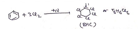 Class 12 Chemistry Chapter 10 Notes in Hindi । हैलोएल्केन और हैलोएरीन नोट्स 85 बेंजीन हेक्सा क्लोराइड