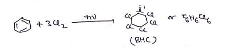 Class 12 Chemistry Chapter 10 Notes in Hindi । हैलोएल्केन और हैलोएरीन नोट्स 85 बेंजीन हेक्सा क्लोराइड