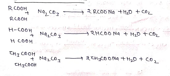 Class 12 Chemistry Chapter 12 Notes in Hindi । ऐल्डिहाइड, किटोन एवं कार्बोक्सिलिक अम्ल नोट्स 46 धातु कार्बोनेट से क्रिया