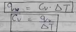 Class 11 Chemistry Chapter 6 Notes in Hindi ऊष्मागतिकी 1 स्थिर आयतन पर ऊष्मा धारिता