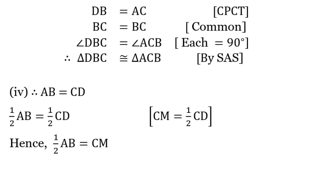 NCERT Solutions for Class 9 Maths Chapter 7 Triangles 8 NCERT Solutions for Class 9 Maths Chapter 7 Triangles Exercise 7.1 08