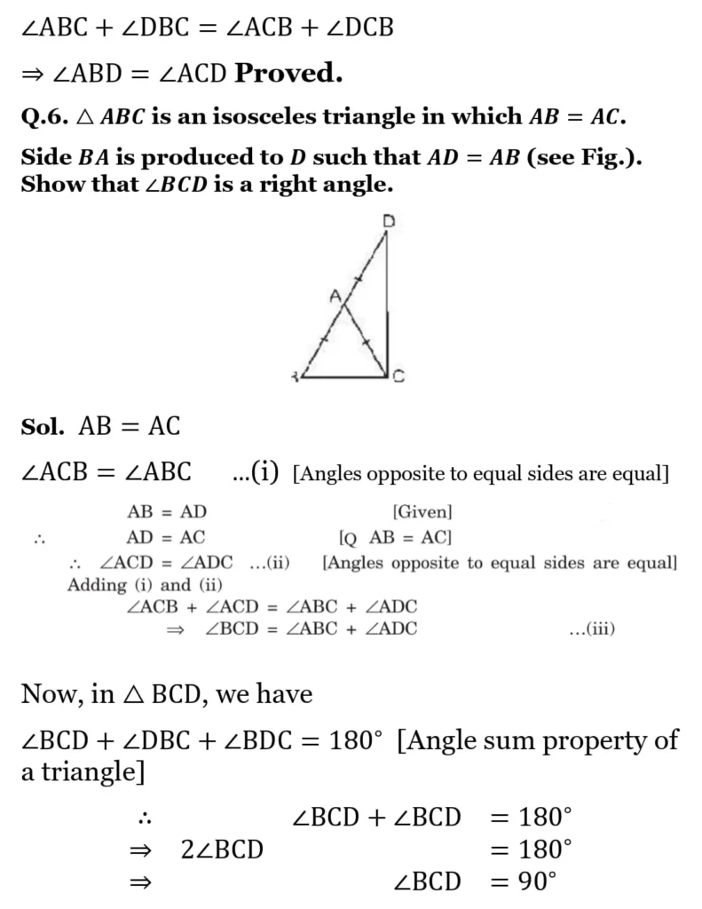 NCERT Solutions for Class 9 Maths Chapter 7 Triangles 13 NCERT Solutions for Class 9 Maths Chapter 7 Triangles Exercise 7.2 05