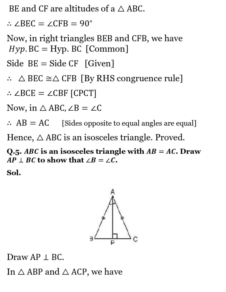 NCERT Solutions for Class 9 Maths Chapter 7 Triangles 20 NCERT Solutions for Class 9 Maths Chapter 7 Triangles Exercise 7.3 05