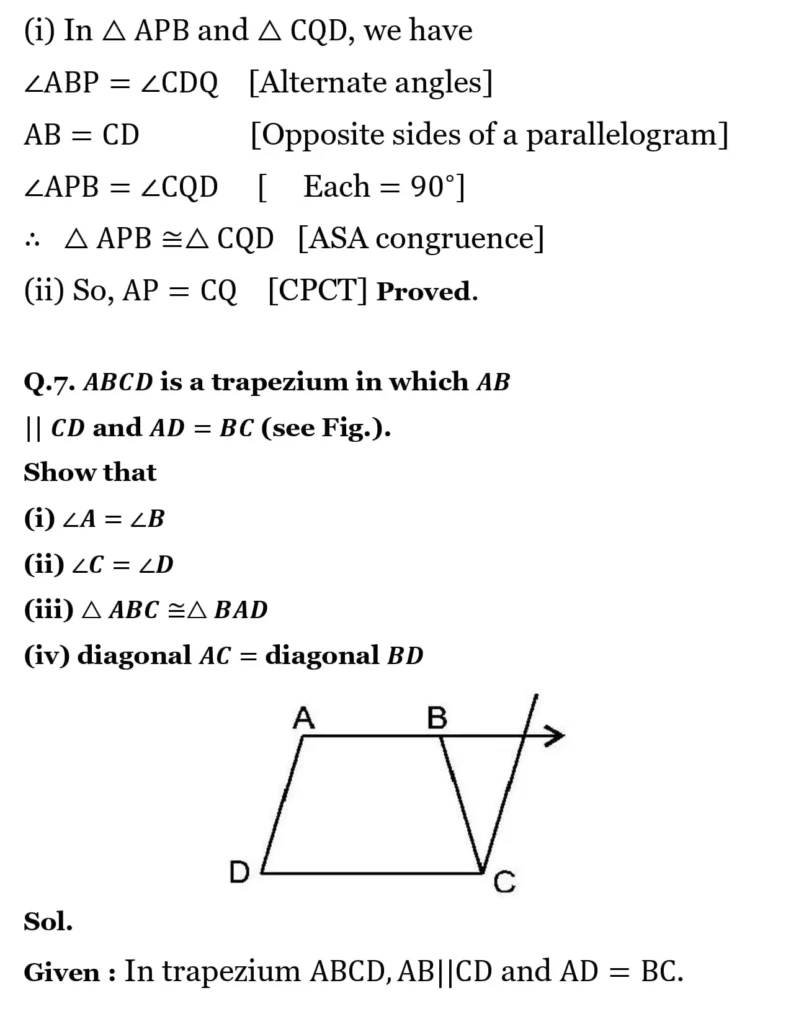 NCERT Solutions for Class 9 Maths Chapter 8 Quadrilaterals 9 NCERT Solutions for Class 9 Maths Chapter 8 Quadrilaterals Exercise 8.1 09