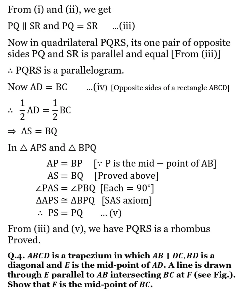 NCERT Solutions for Class 9 Maths Chapter 8 Quadrilaterals 17 NCERT Solutions for Class 9 Maths Chapter 8 Quadrilaterals Exercise 8.2 05