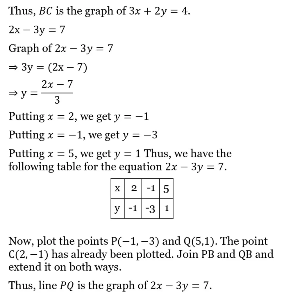 RS Aggarwal Class 10 Math Solutions Chapter 3 - Linear Equations in Two Variables 5 RS Aggarwal Class 10 Math Solutions Linear Equations in Two Variables (Ex 3A) Exercise 3.A 005
