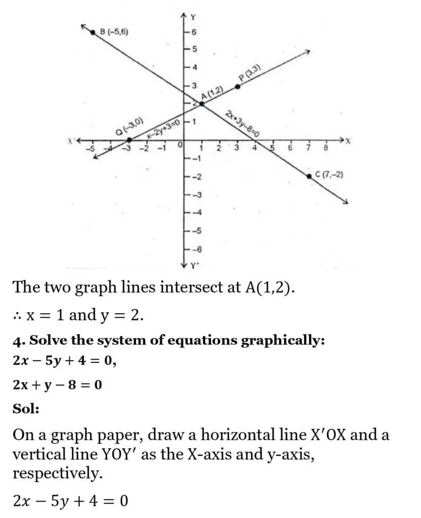 RS Aggarwal Class 10 Math Solutions Chapter 3 - Linear Equations in Two Variables 9 RS Aggarwal Class 10 Math Solutions Linear Equations in Two Variables (Ex 3A) Exercise 3.A 009