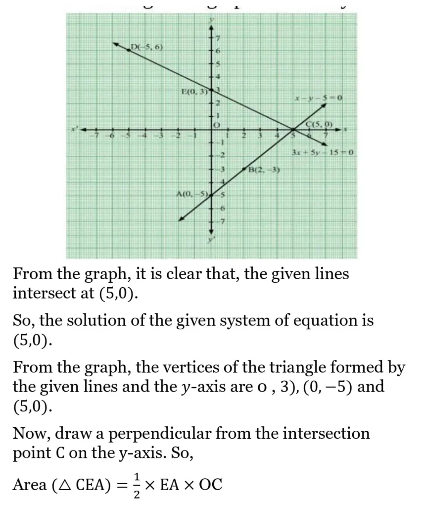 RS Aggarwal Class 10 Math Solutions Chapter 3 - Linear Equations in Two Variables 51 RS Aggarwal Class 10 Math Solutions Linear Equations in Two Variables (Ex 3A) Exercise 3.A 050