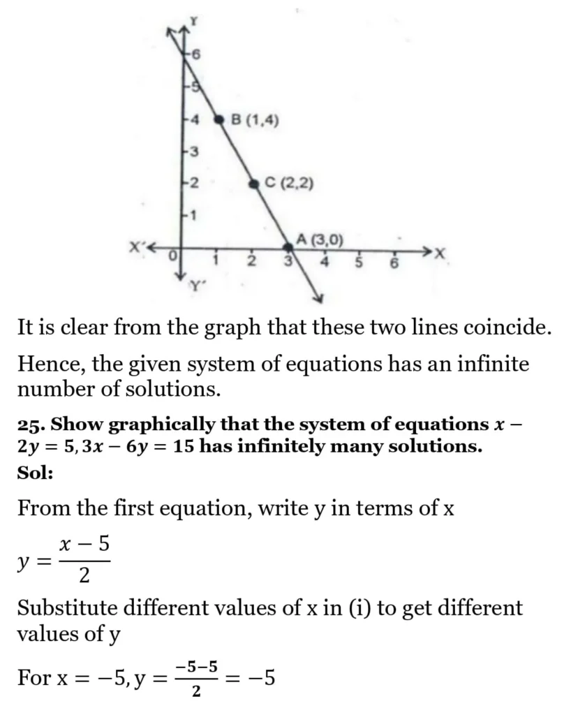 RS Aggarwal Class 10 Math Solutions Chapter 3 - Linear Equations in Two Variables 68 RS Aggarwal Class 10 Math Solutions Linear Equations in Two Variables (Ex 3A) Exercise 3.A 066