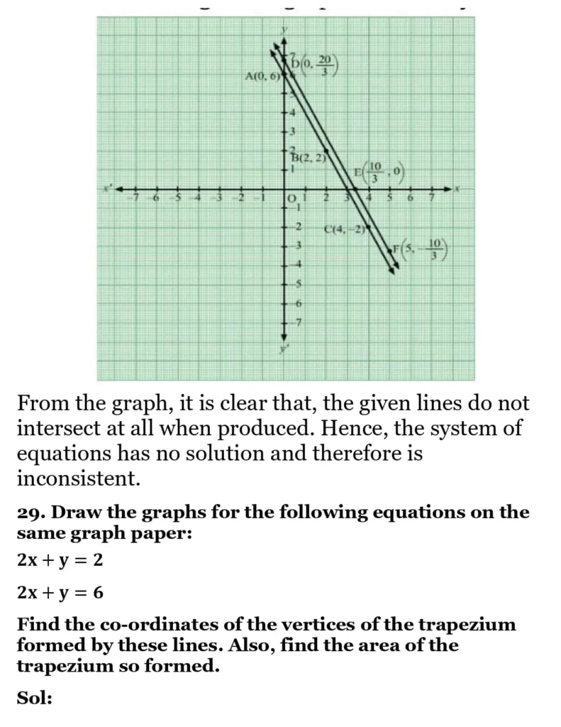 RS Aggarwal Class 10 Math Solutions Chapter 3 - Linear Equations in Two Variables 78 RS Aggarwal Class 10 Math Solutions Linear Equations in Two Variables (Ex 3A) Exercise 3.A 076