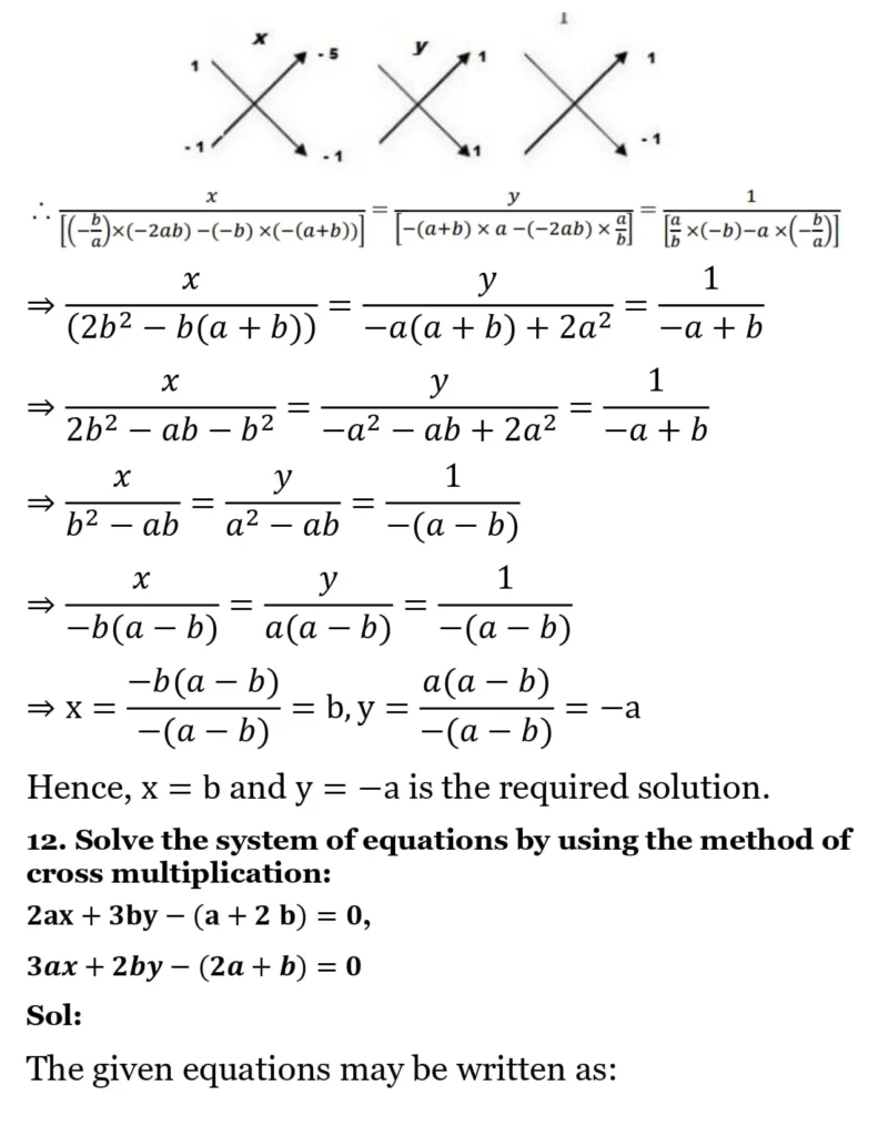 RS Aggarwal Class 10 Math Solutions Chapter 3 - Linear Equations in Two Variables 152 RS Aggarwal Class 10 Math Solutions Linear Equations in Two Variables (Ex 3A) Exercise 3.C 013