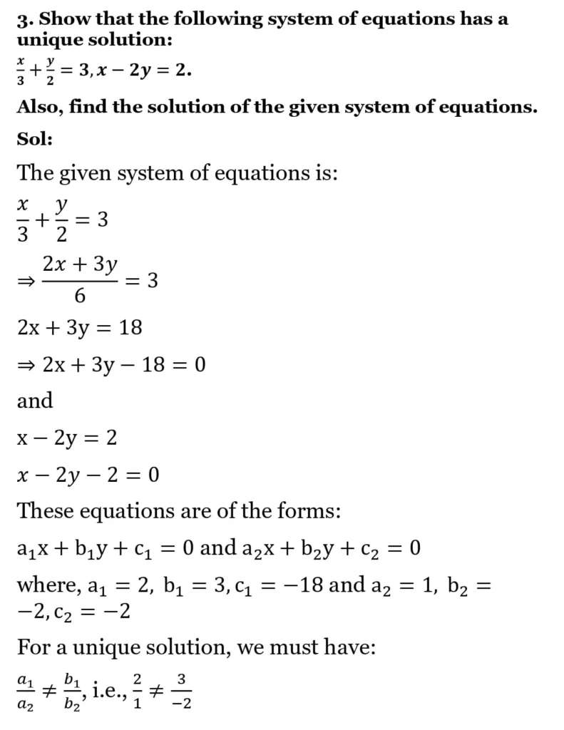 RS Aggarwal Class 10 Math Solutions Chapter 3 - Linear Equations in Two Variables 159 RS Aggarwal Class 10 Math Solutions Linear Equations in Two Variables (Ex 3A) Exercise 3.D 005