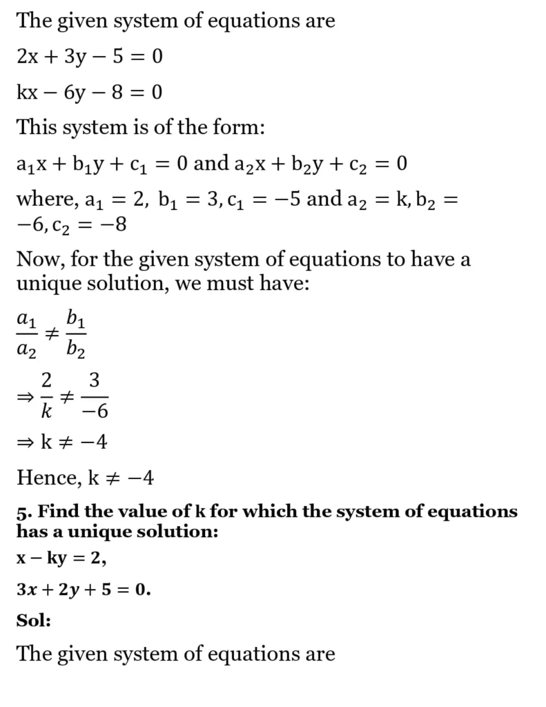 RS Aggarwal Class 10 Math Solutions Chapter 3 - Linear Equations in Two Variables 161 RS Aggarwal Class 10 Math Solutions Linear Equations in Two Variables (Ex 3A) Exercise 3.D 007