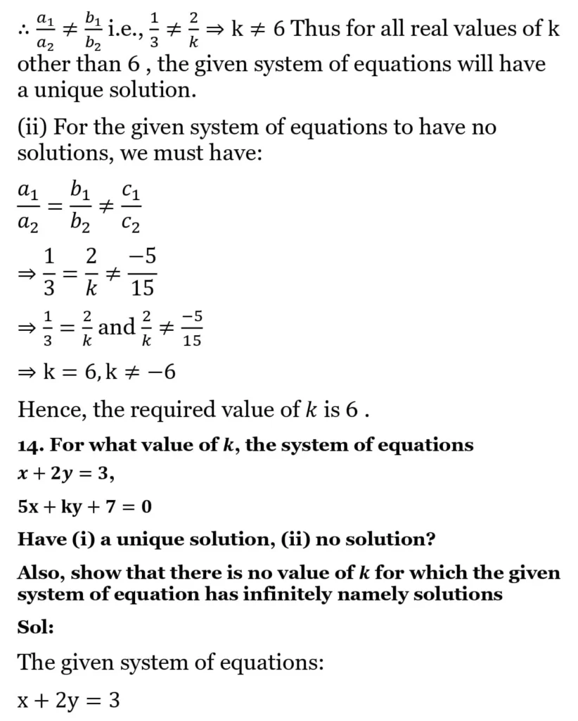 RS Aggarwal Class 10 Math Solutions Chapter 3 - Linear Equations in Two Variables 171 RS Aggarwal Class 10 Math Solutions Linear Equations in Two Variables (Ex 3A) Exercise 3.D 017