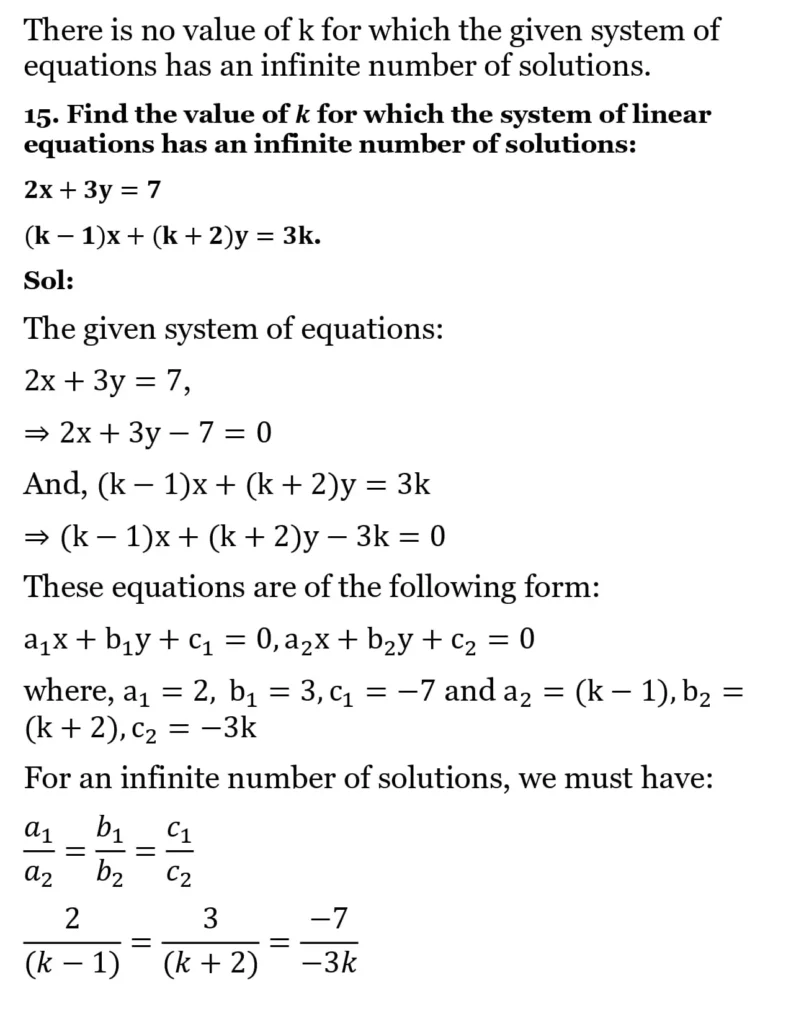 RS Aggarwal Class 10 Math Solutions Chapter 3 - Linear Equations in Two Variables 173 RS Aggarwal Class 10 Math Solutions Linear Equations in Two Variables (Ex 3A) Exercise 3.D 019